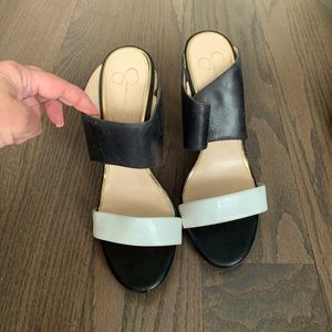 Jessica Simpson open toe summer heels